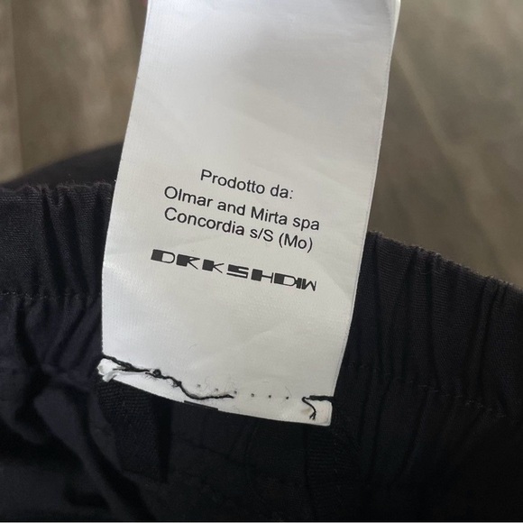 rick owens drkshdw drop crotch cargos - Picture 6 of 6